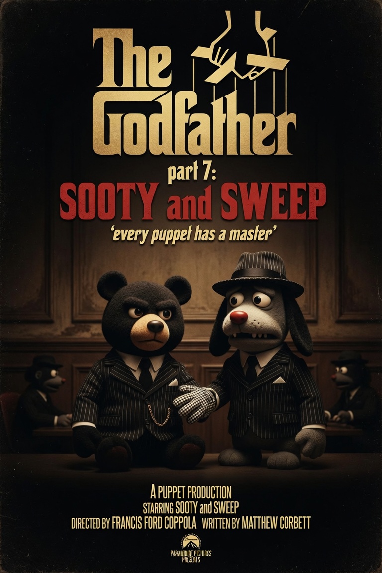 Sooty & Sweep: The Godfather poster