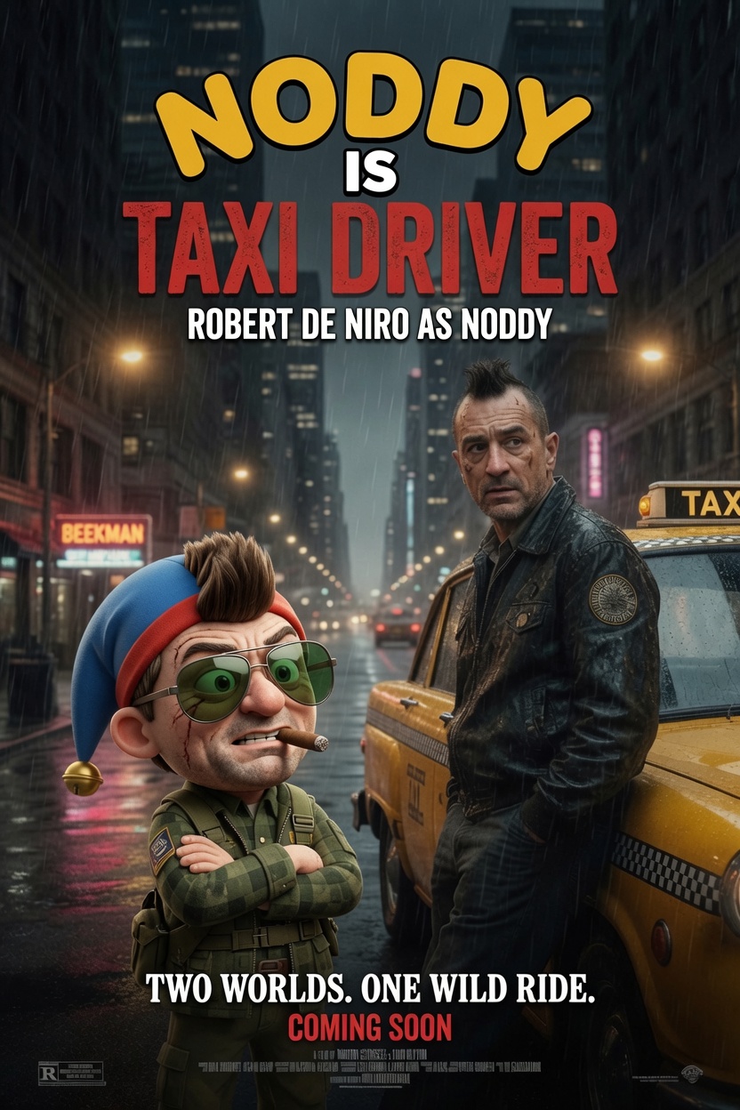 Noddy is Taxi Driver poster